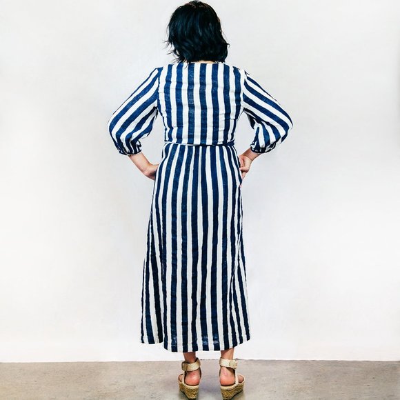 Louisa Wrap Dress by Volshin - Picture 4 of 4